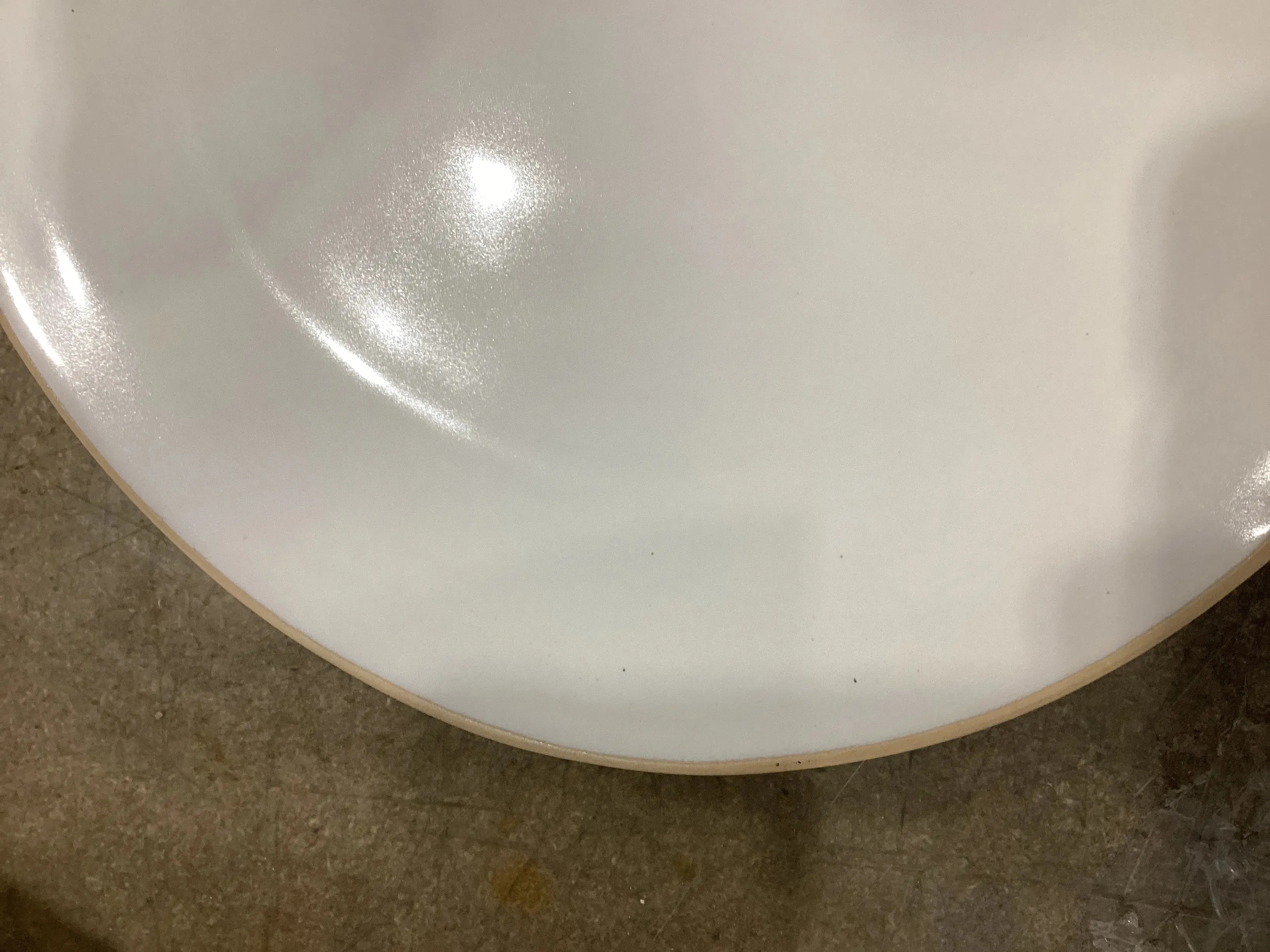 12pc Stoneware Wethersfield Artisan Dinnerware Set White