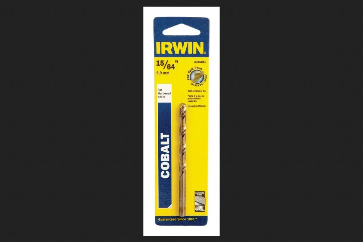 15/64 X 3-7/8 HSS Jobber Length Cobalt Drill Bit