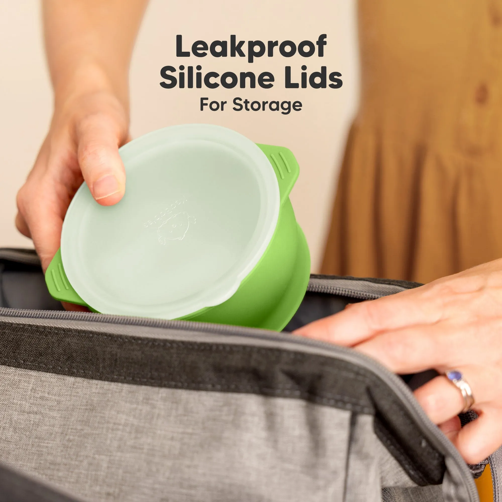 2-Pack Prep Silicone Suction Bowls (Kea)