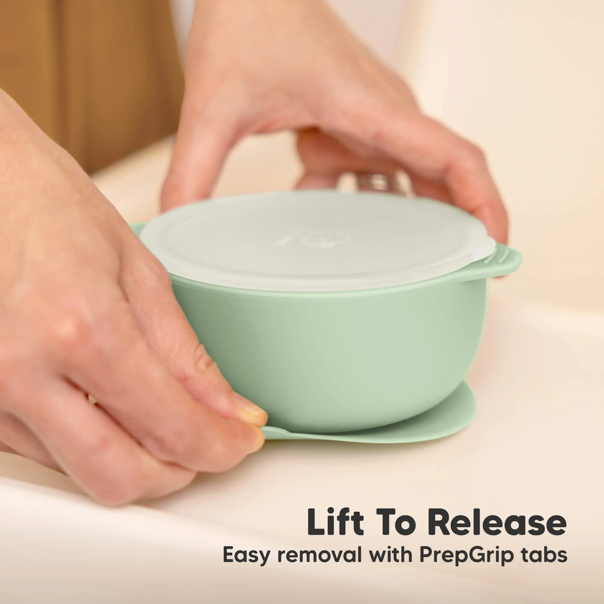 2-Pack Prep Silicone Suction Bowls (Mellow)