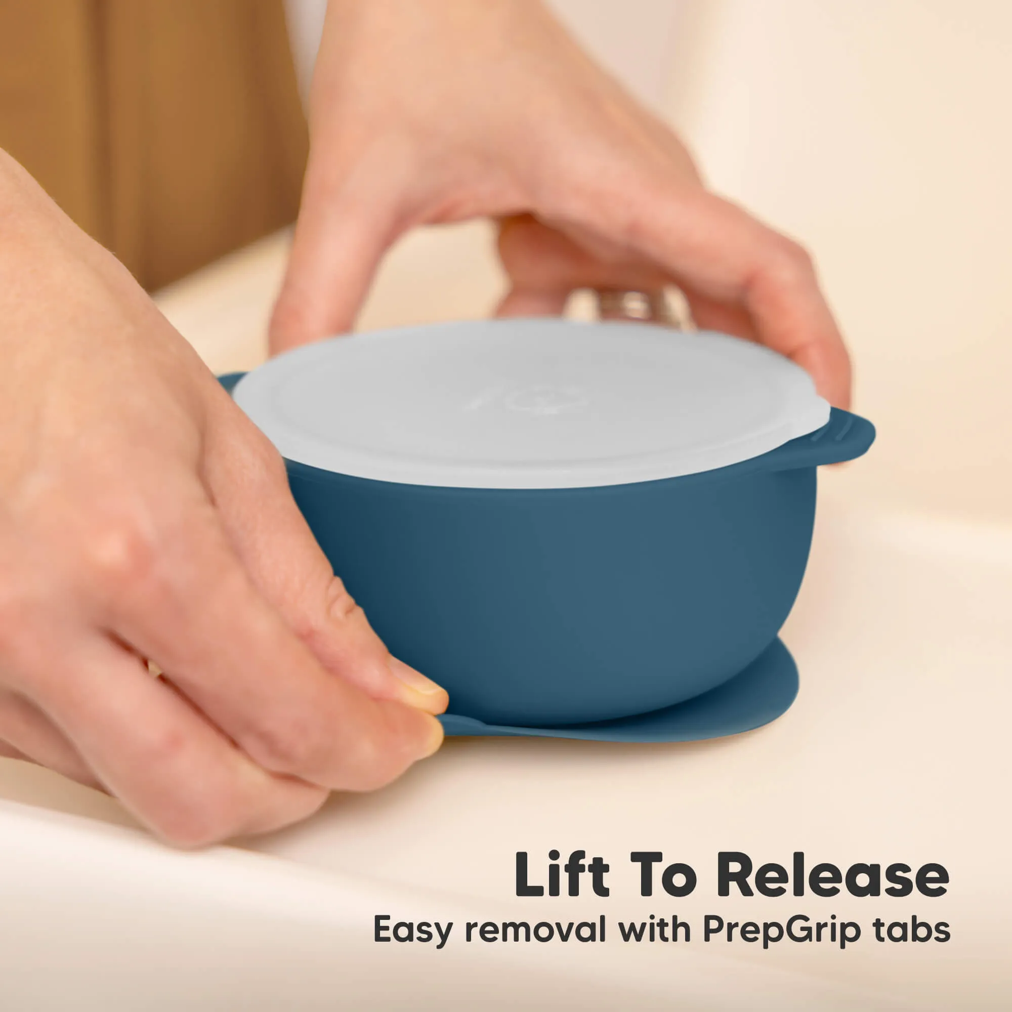 2-Pack Prep Silicone Suction Bowls (Valiant)