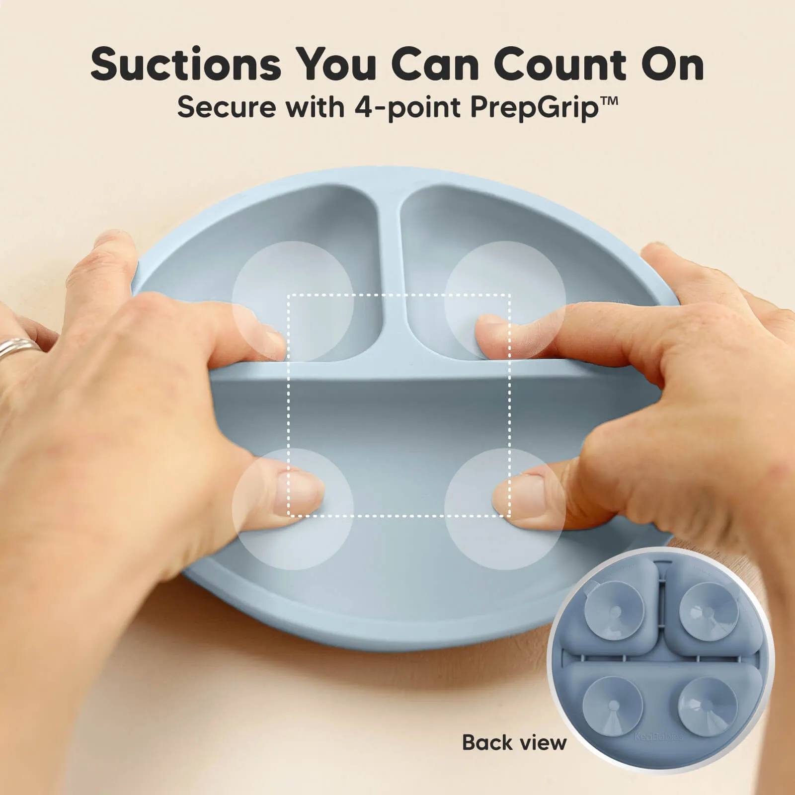 3-Pack Prep Silicone Suction Plates (Alps)