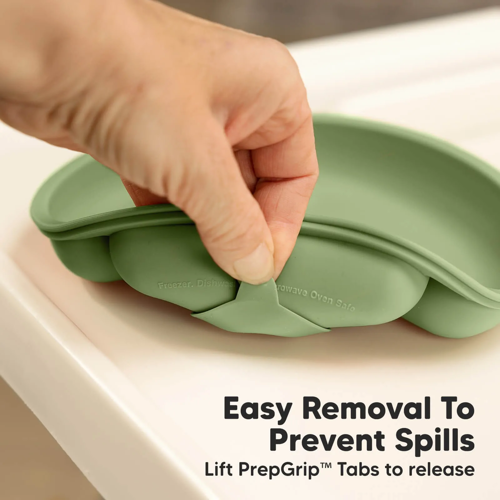 3-Pack Prep Silicone Suction Plates (Desert)