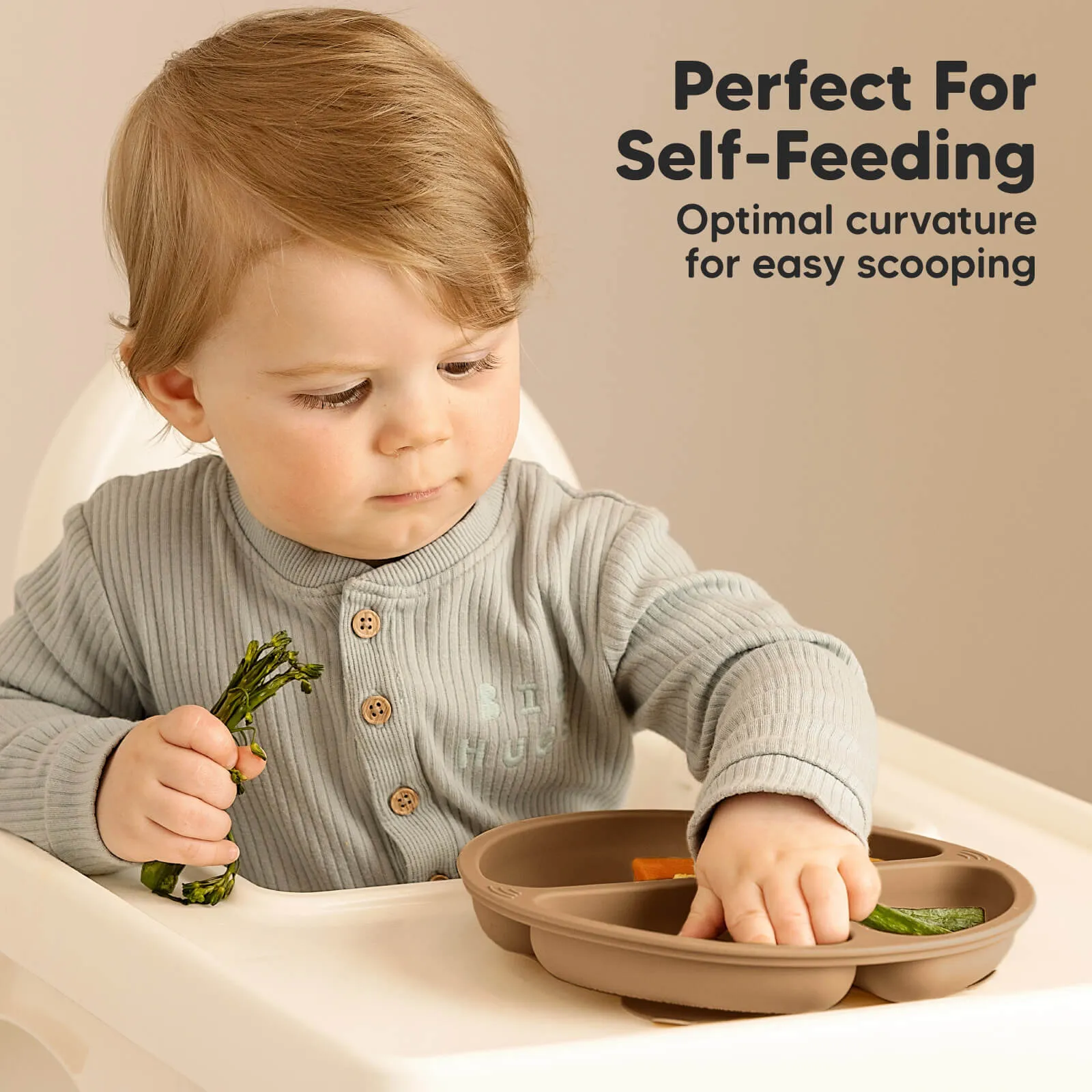 3-Pack Prep Silicone Suction Plates (Desert)