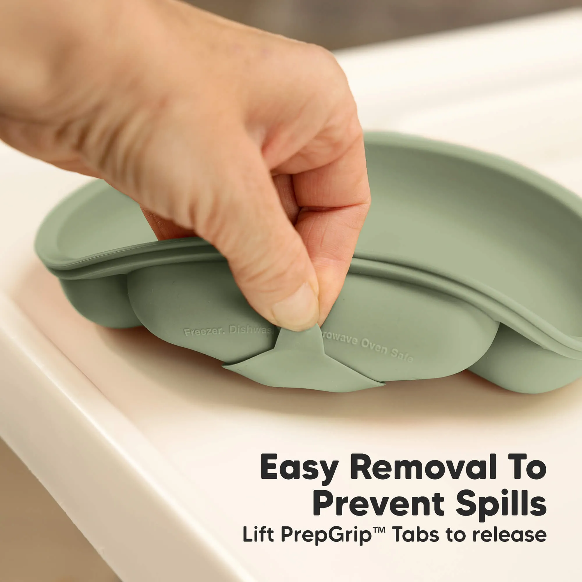 3-Pack Prep Silicone Suction Plates (Forest)