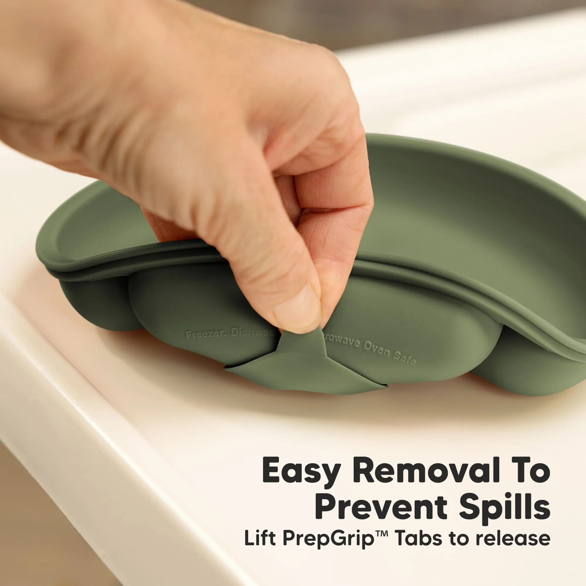 3-Pack Prep Silicone Suction Plates (Harvest)