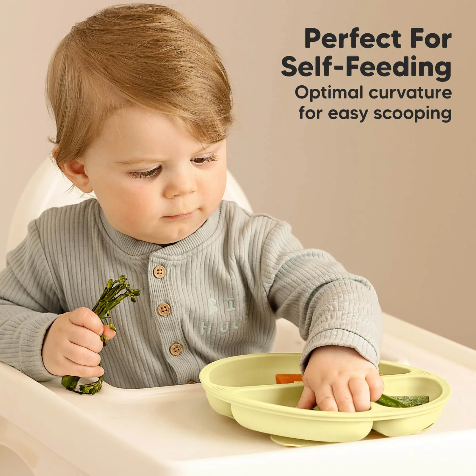 3-Pack Prep Silicone Suction Plates (Pastel Sky)