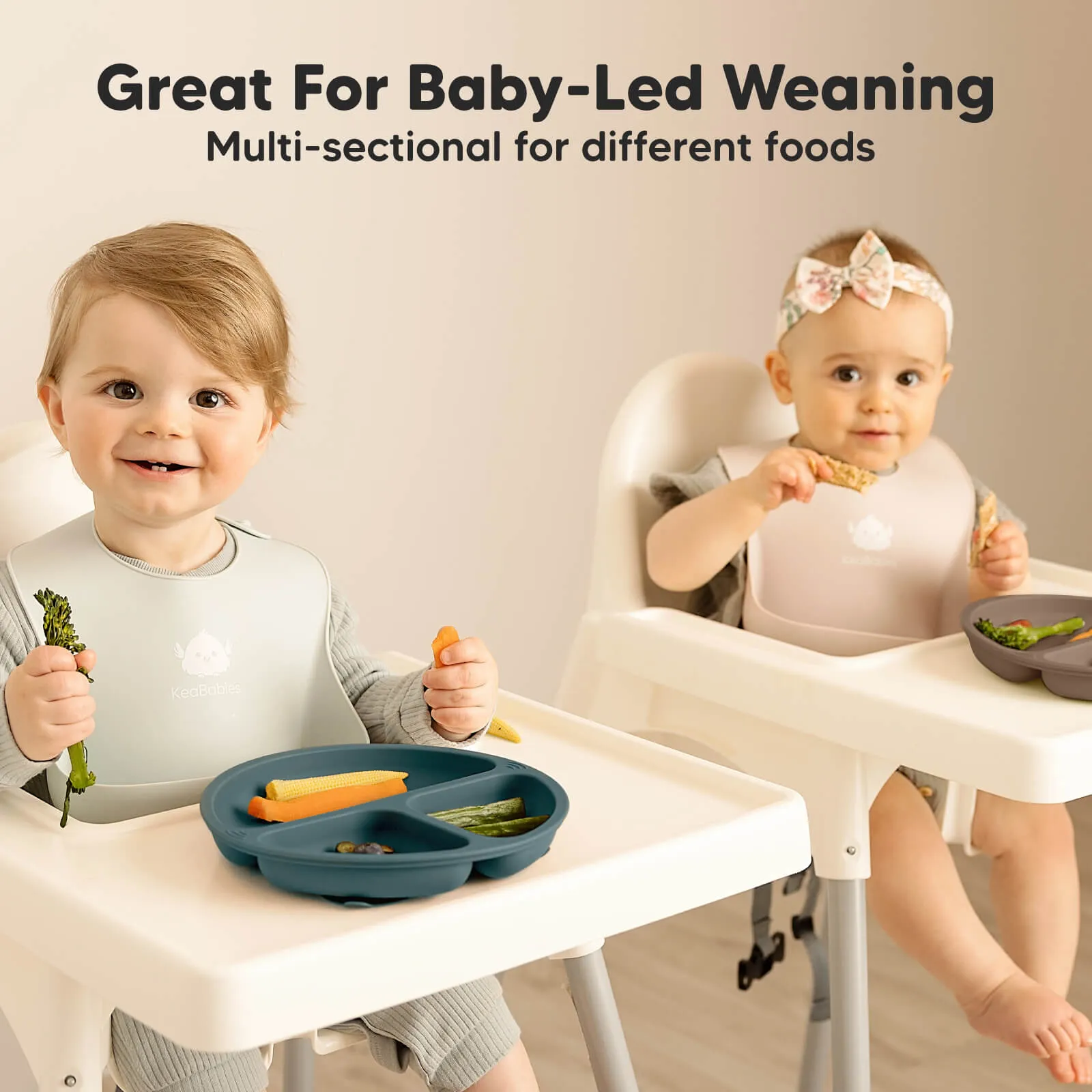 3-Pack Prep Silicone Suction Plates (Rocky)