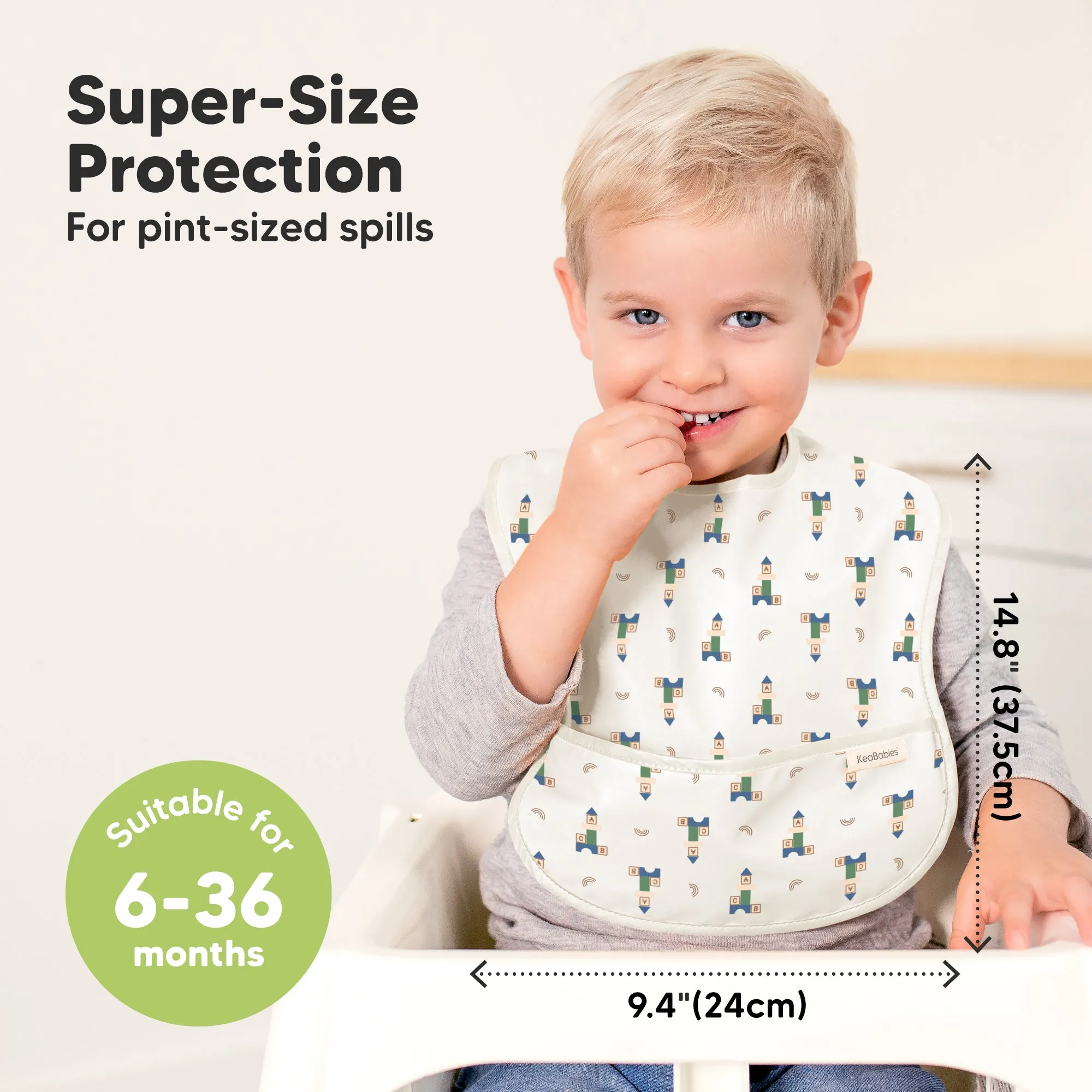 3-Pack Presto Waterproof Bibs (Toy Land)