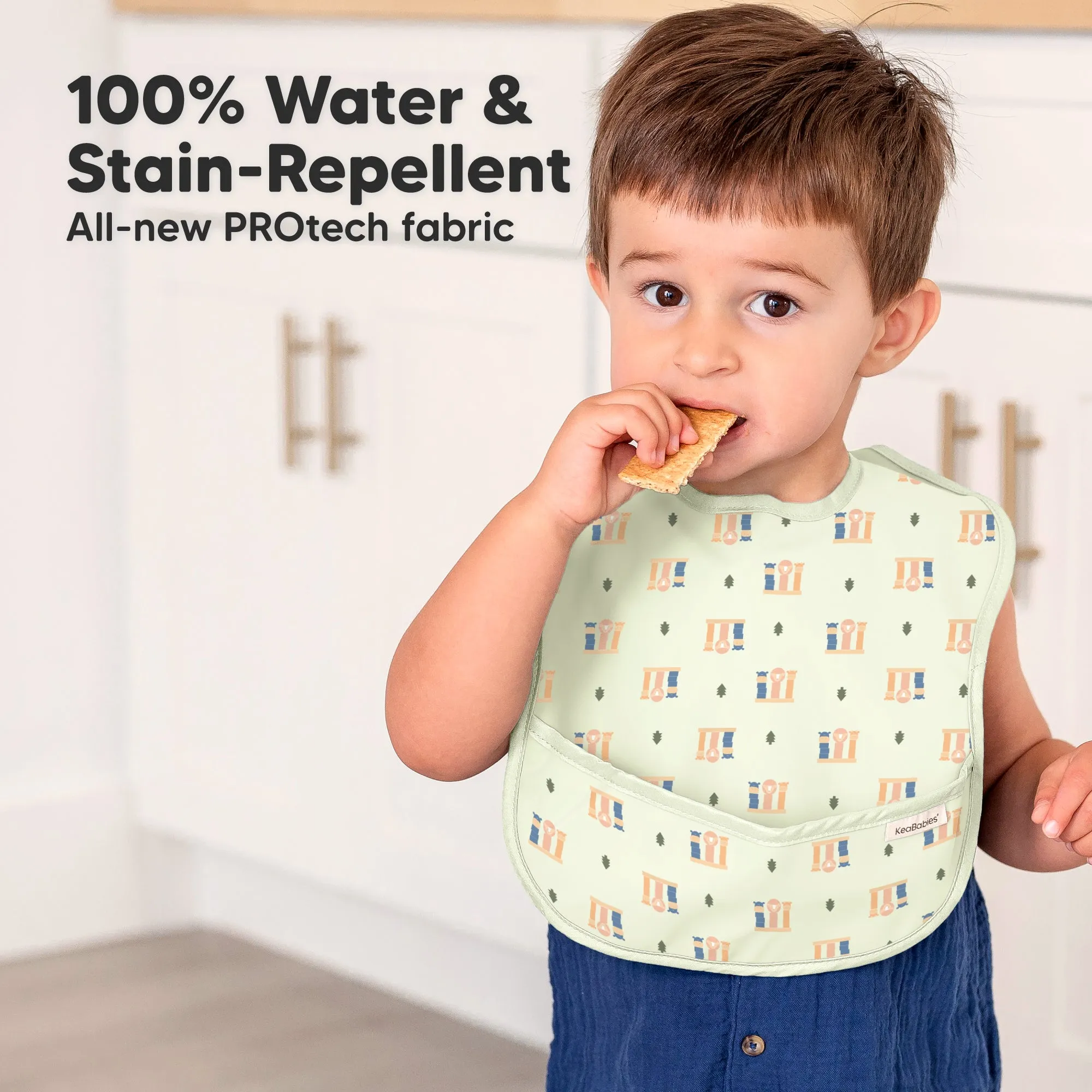 3-Pack Presto Waterproof Bibs (Toy Land)