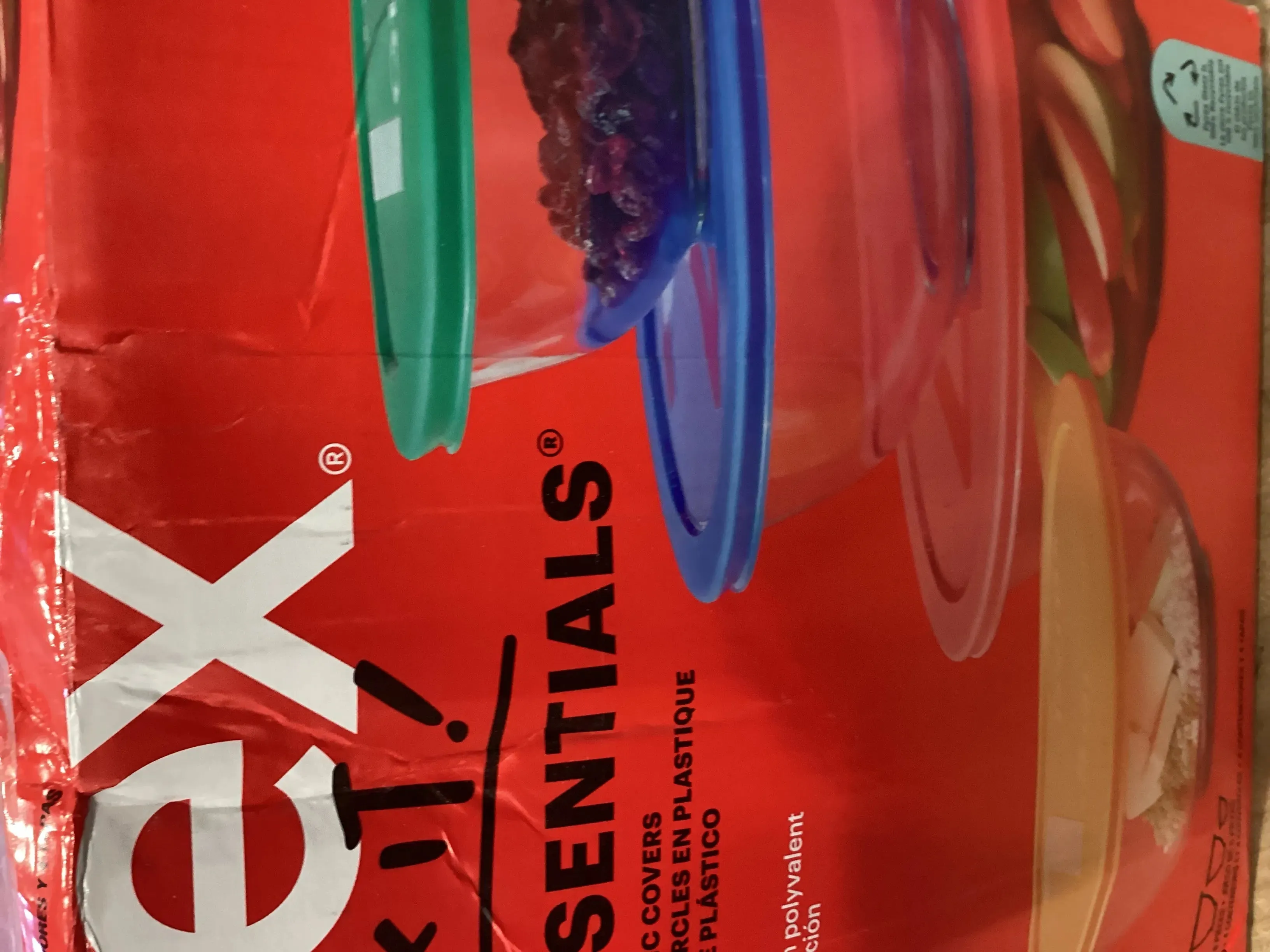 8pc Mixing Bowl Set: Multicolor Glass & Plastic