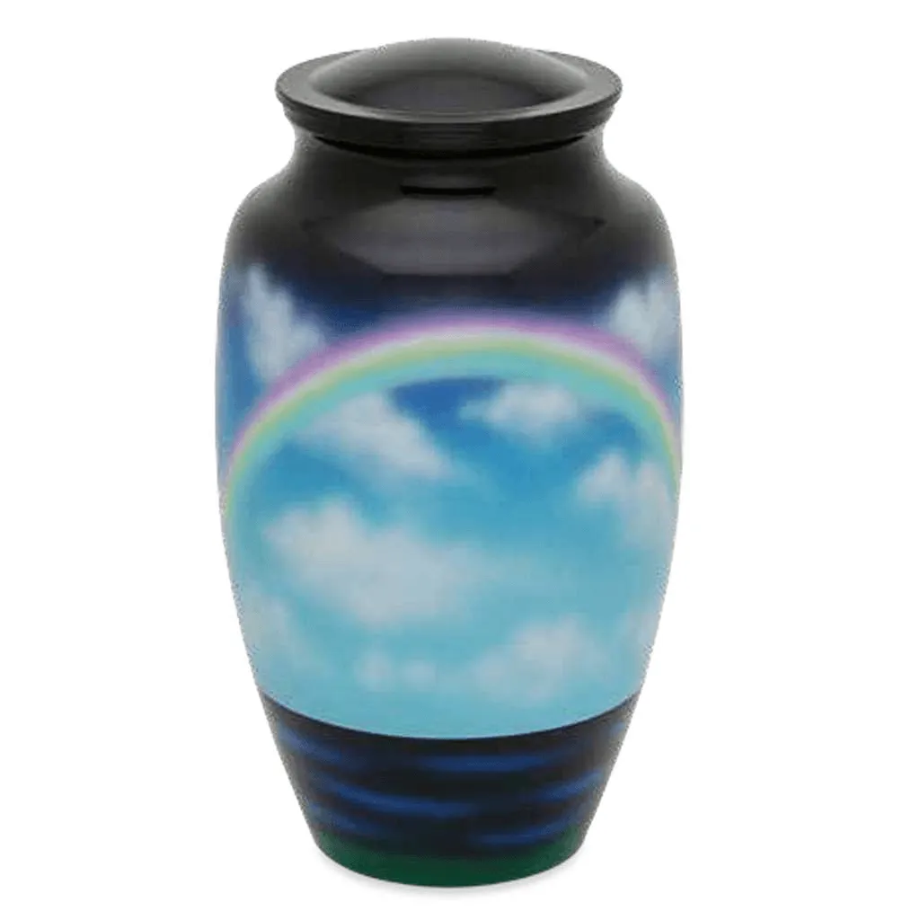 ADULT Alloy - 7410- Hand-Painted Rainbow