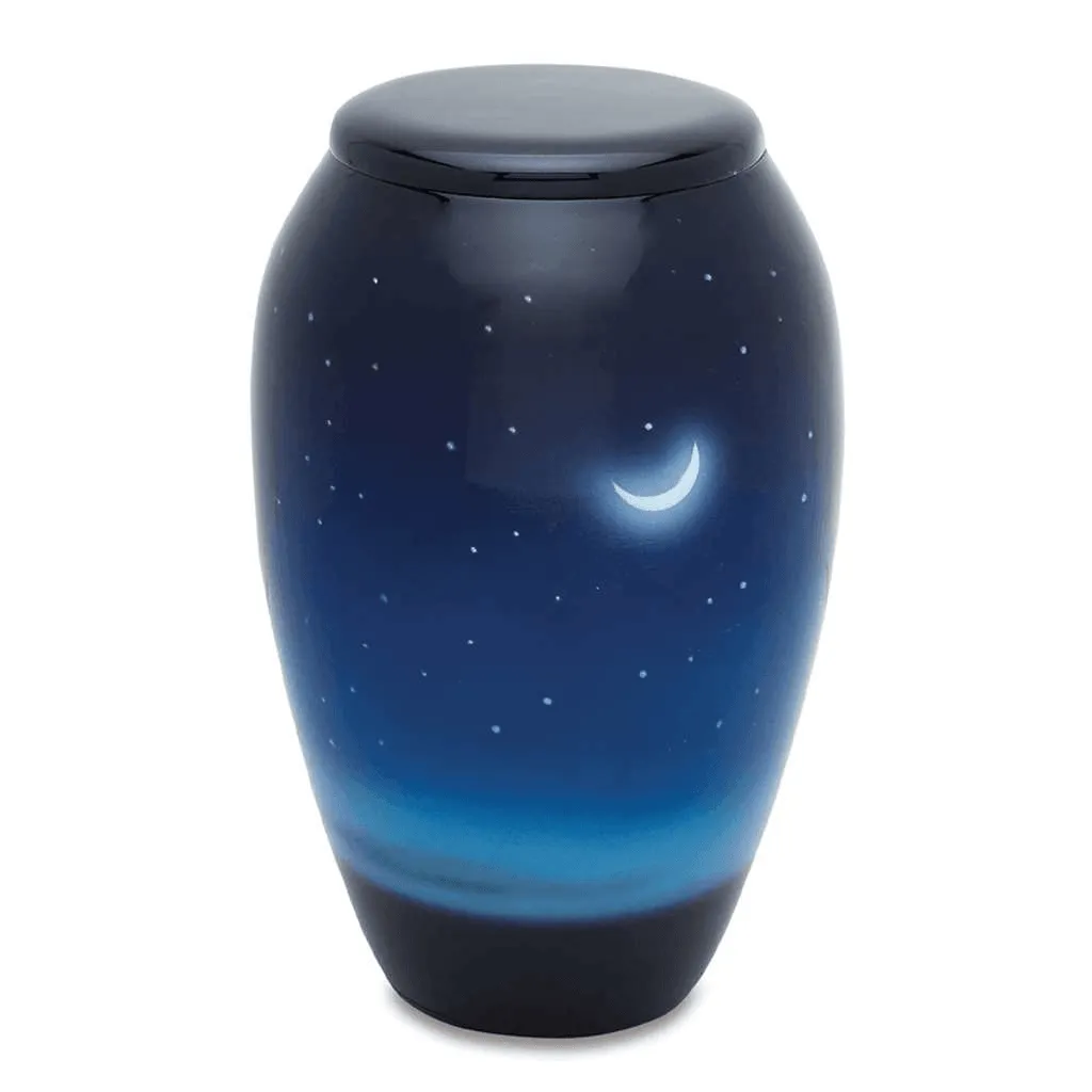 ADULT Alloy - 7523-Hand Painted Starry Night