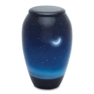 ADULT Alloy - 7523-Hand Painted Starry Night