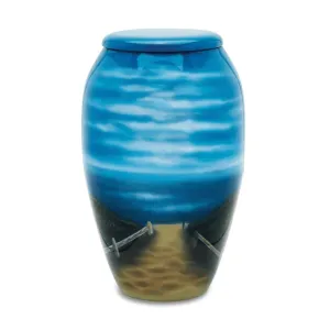 ADULT Alloy- 7714-Hand Painted Beach