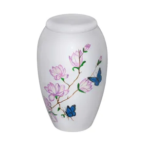 ADULT Alloy - 7738- Hand-Painted Butterflies