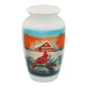 ADULT Alloy - Hand Painted Cardinal - 7559