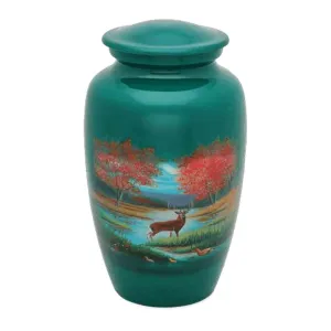 ADULT Alloy - Hand painted Wildlife Refuge - 7560