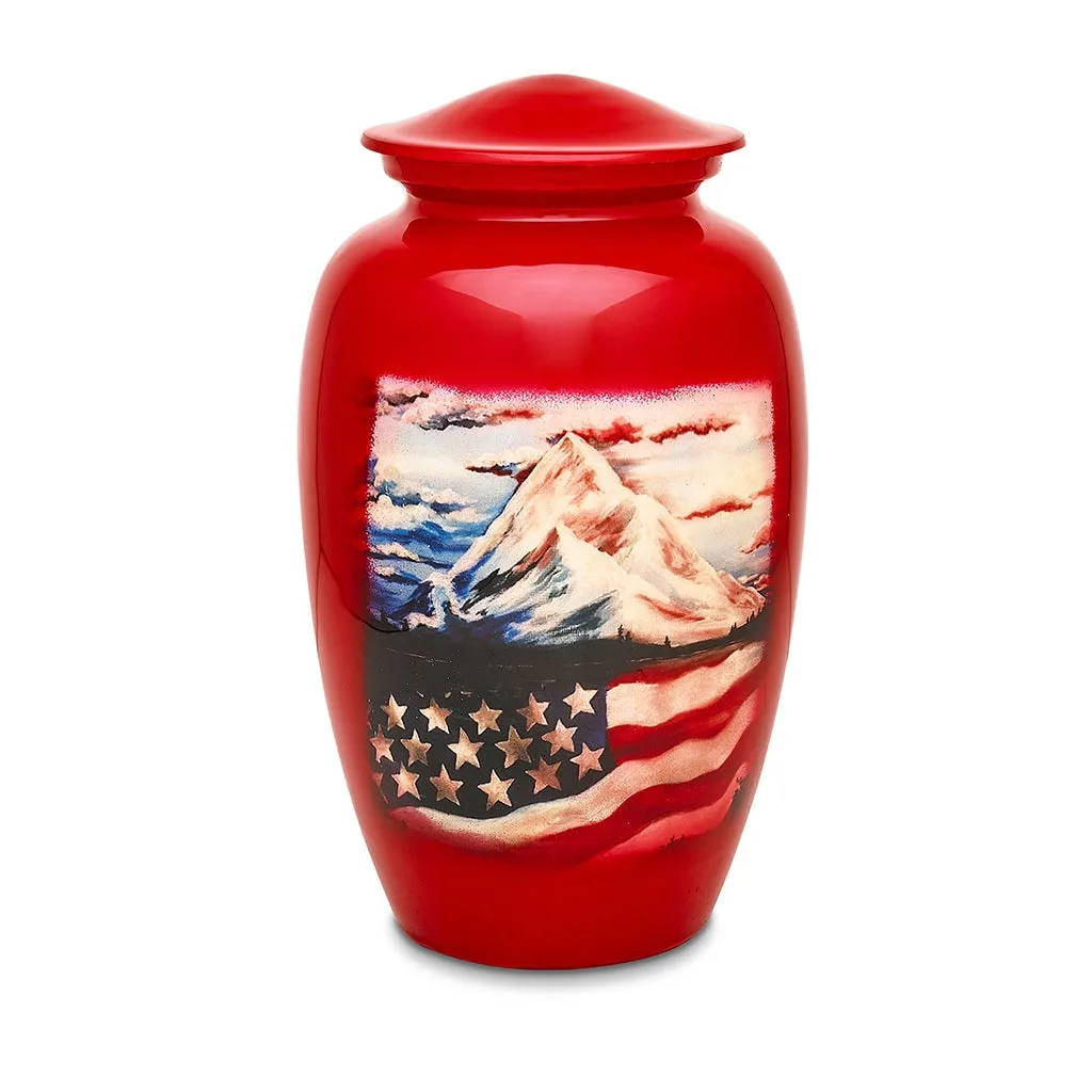ADULT Alloy Urn - Patriots Peak