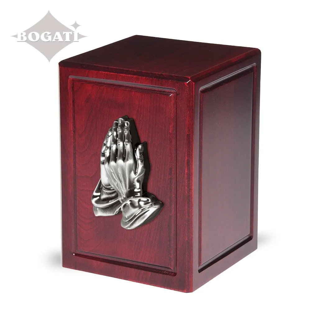 ADULT - Basswood Vertical Urn  -AW04- Spiritual Accessories