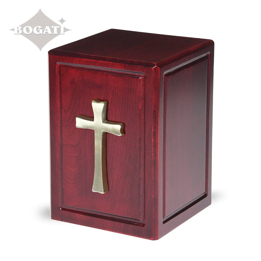 ADULT - Basswood Vertical Urn  -AW04- Spiritual Accessories