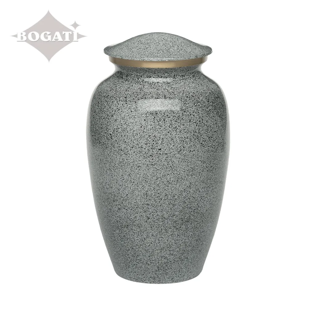 ADULT Classic Brass urn -1541- Speckled finish