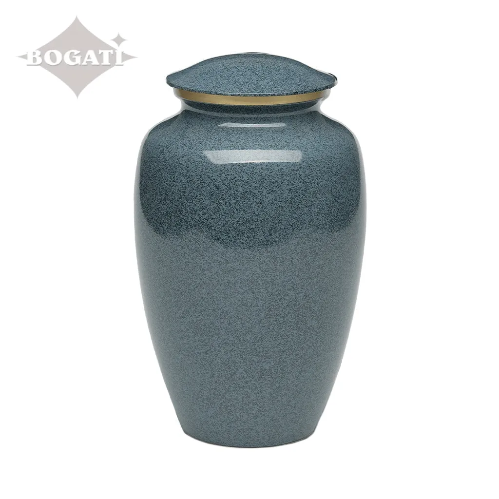 ADULT Classic Brass urn -1541- Speckled finish