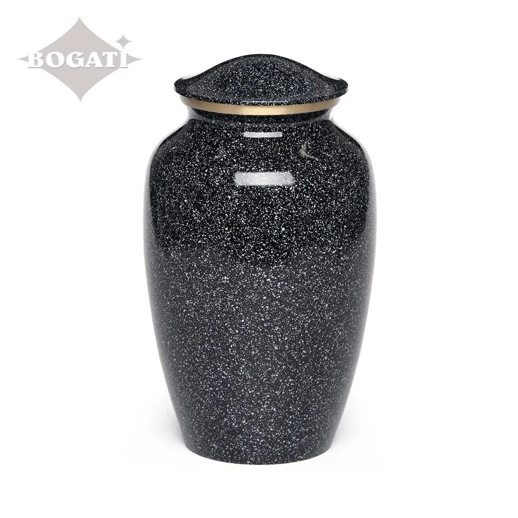 ADULT Classic Brass urn -1541- Speckled finish