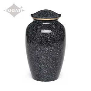 ADULT Classic Brass urn -1541- Speckled finish