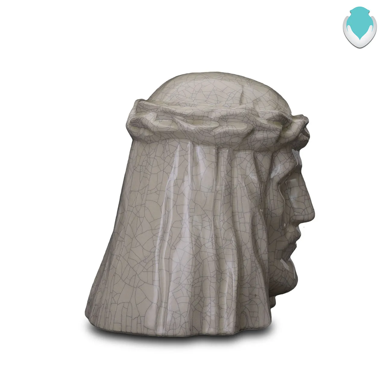 Adult Harmony The Christ Cremation Urn for Ashes - Craquelure