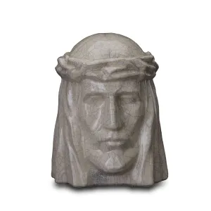 Adult Harmony The Christ Cremation Urn for Ashes - Craquelure