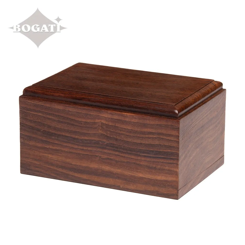 ADULT Rosewood Urn  -2705- Bevel Edge - Case of 9