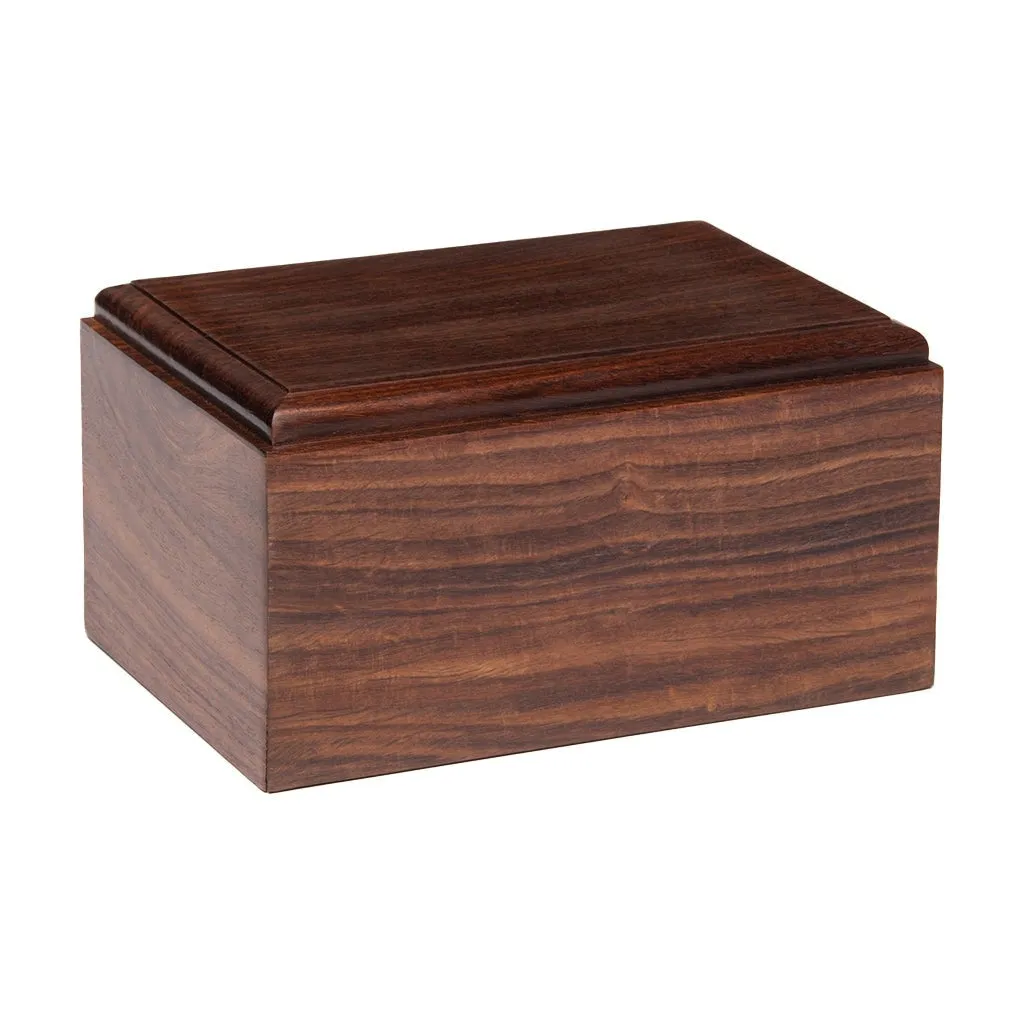 ADULT Rosewood Urn  -2705- Bevel Edge - Case of 9