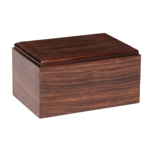 ADULT Rosewood Urn  -2705- Bevel Edge - Case of 9