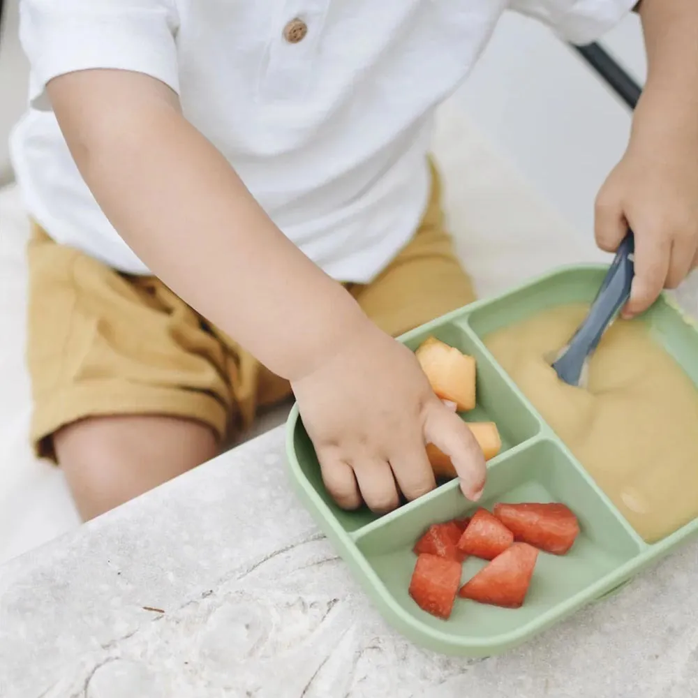 Beaba Silicone Suction Divided Plate