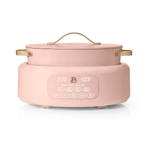 Beautiful 19773 10 in 1 6 Qt Electric Multi-Cooker, Rose by Drew Barrymore