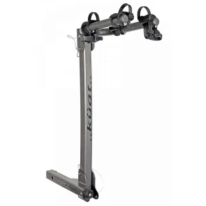 Beta Hitch mounted bike Rack 2 bikes 1-1/4" Grey