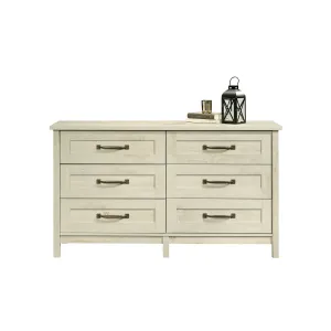 Better Homes & Gardens 424361 Modern Farmhouse 6 - Drawer Dresser, Rustic White Finish