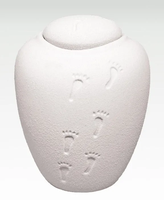 Biodegradable Oceane Burial Urn - White Quartz Sand