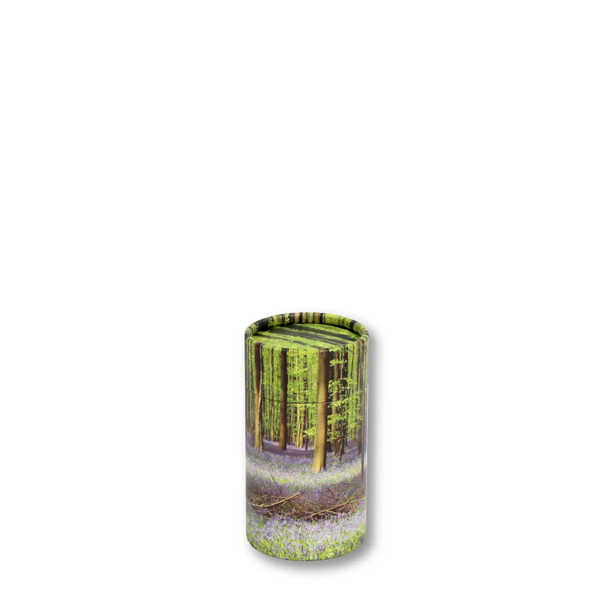 Bluebell Forest Scattering Tube Cremation Urn