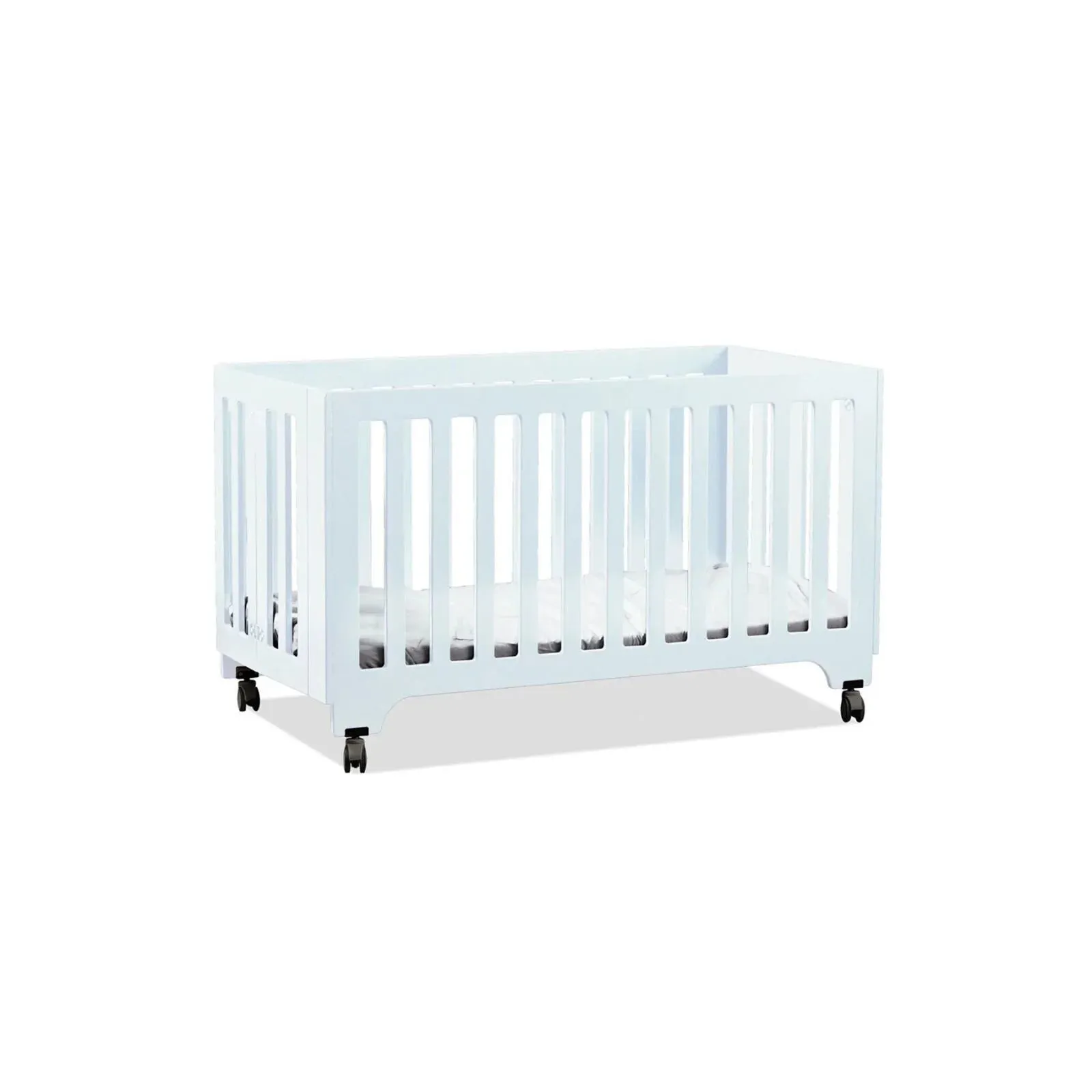 Caploonba Folding MDF Crib 60x120cm - White