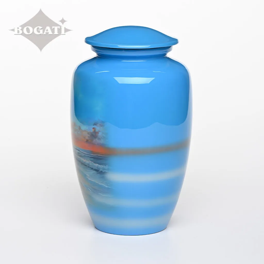 CLEARANCE - ADULT - Alloy Urn -3370-  Sunset Beach