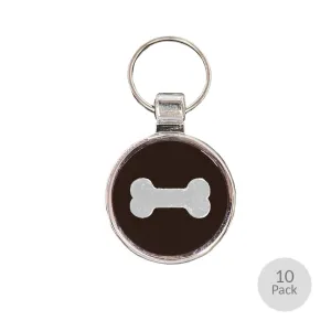 CLEARANCE - Circle Bone Charm - 10 Pack