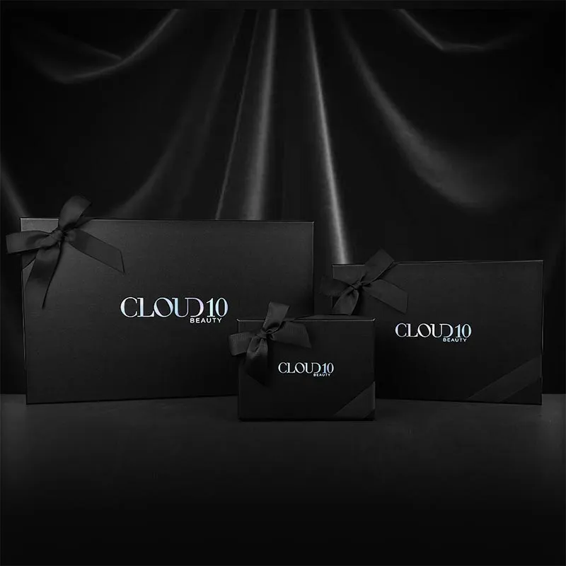 Cloud 10 Beauty Luxury Gift Box with Black Ribbon
