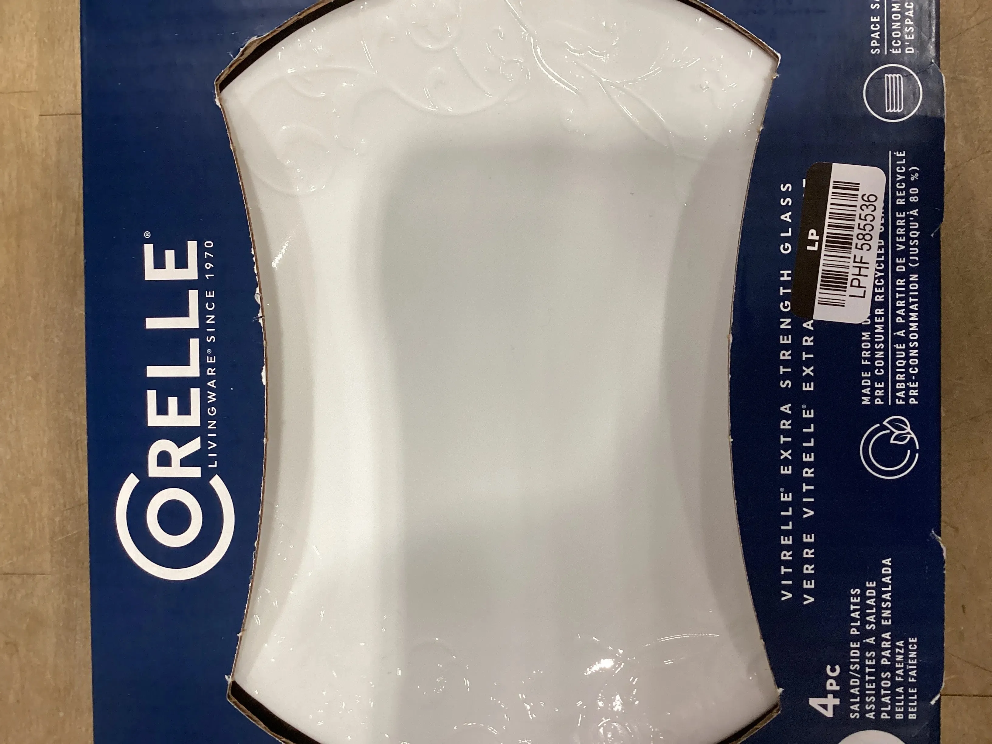 Corelle 4pk 8.5" Vitrelle Bella Faenza Lunch Plates