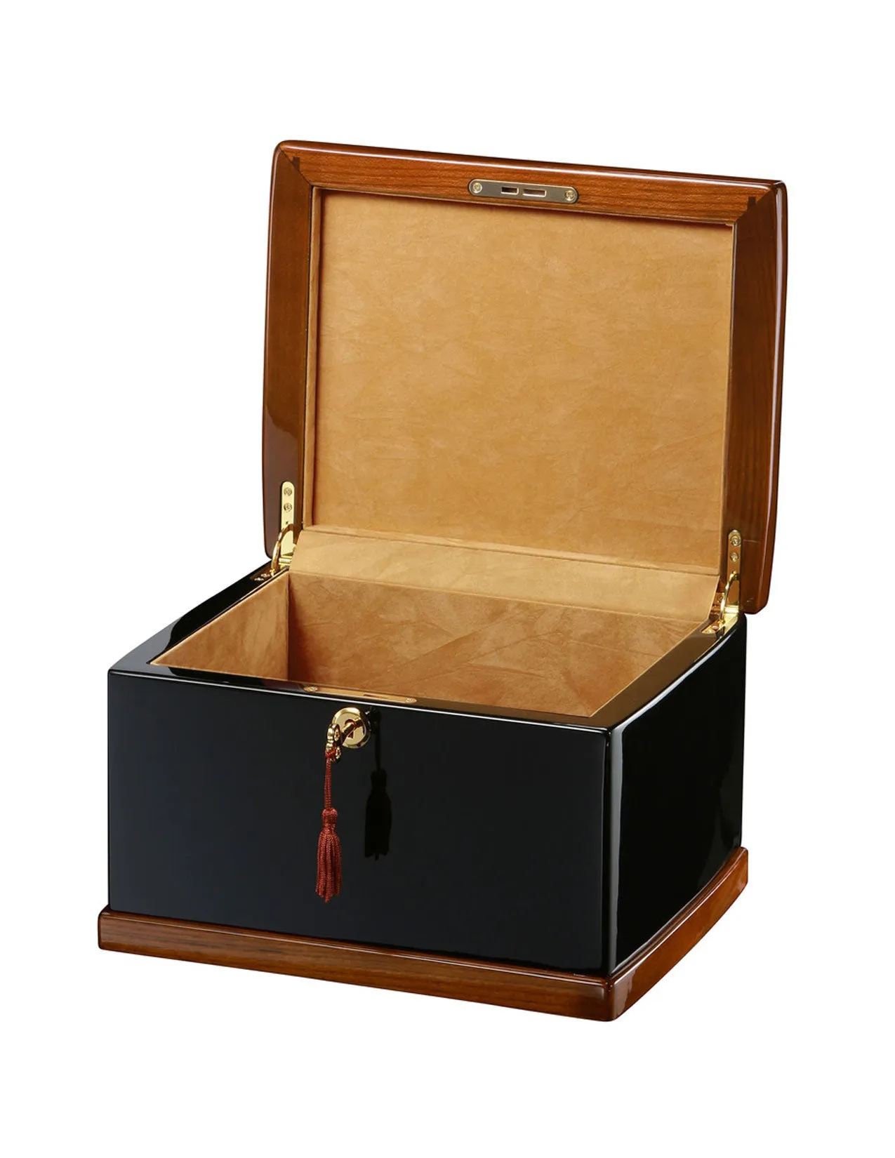 Courage - Two Tone Chest Wood Urn