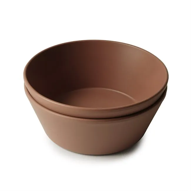 Dinner Bowl Round - Set of 2 VARIOUS COLOURS