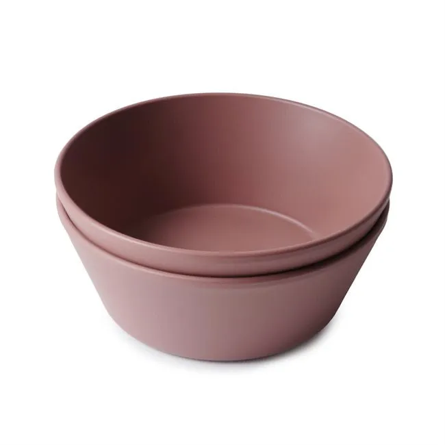 Dinner Bowl Round - Set of 2 VARIOUS COLOURS