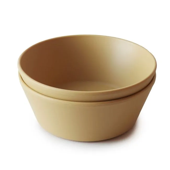 Dinner Bowl Round - Set of 2 VARIOUS COLOURS