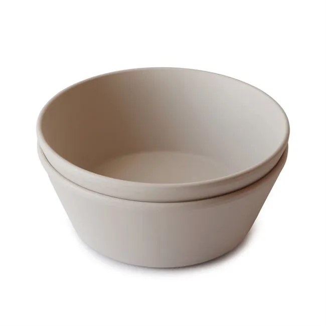 Dinner Bowl Round - Set of 2 VARIOUS COLOURS
